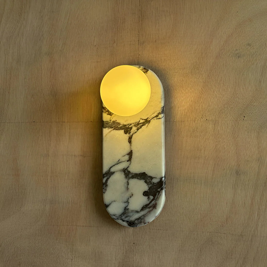 Frans Licht Luxe Marmeren Wandlamp