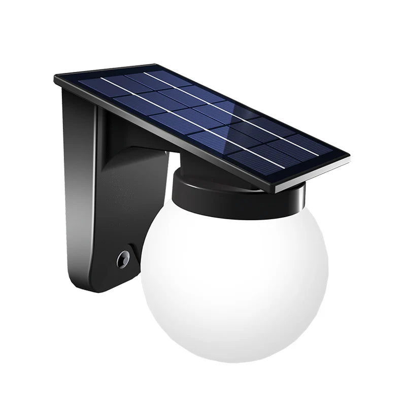 Sferische IP65 Buiten Zonne-Energie Wandlamp