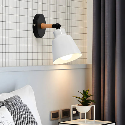 Kleurrijke Moderne Wandlamp met IJzeren Beugel