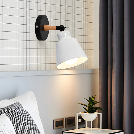 Kleurrijke Moderne Wandlamp met IJzeren Beugel