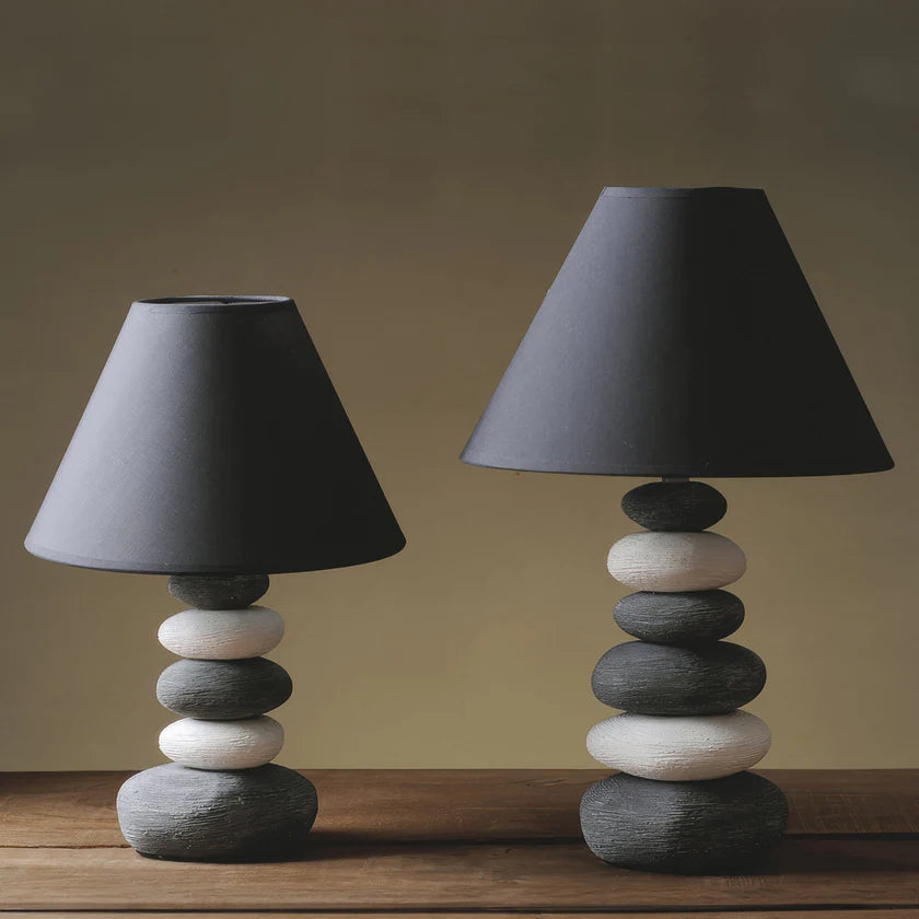 Wabi Sabi-Stijl Bionic Stone Natuurlijke Roest Tafellamp