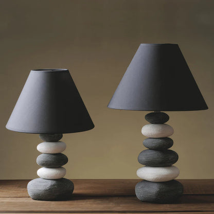 Wabi Sabi-Stijl Bionic Stone Natuurlijke Roest Tafellamp