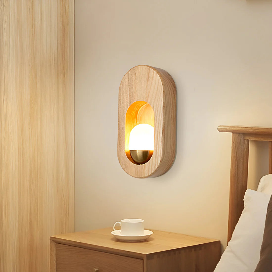 Noordse Stijl Eivormig Chaymae Wandlamp
