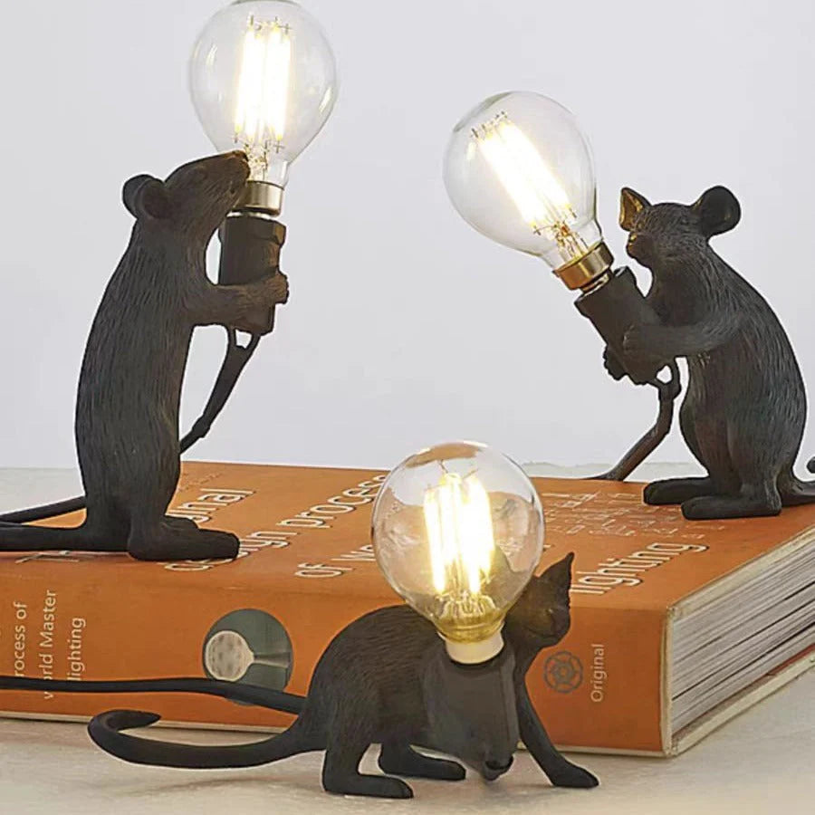 Creatieve Nachtlamp Speels Design Muis Tafellamp