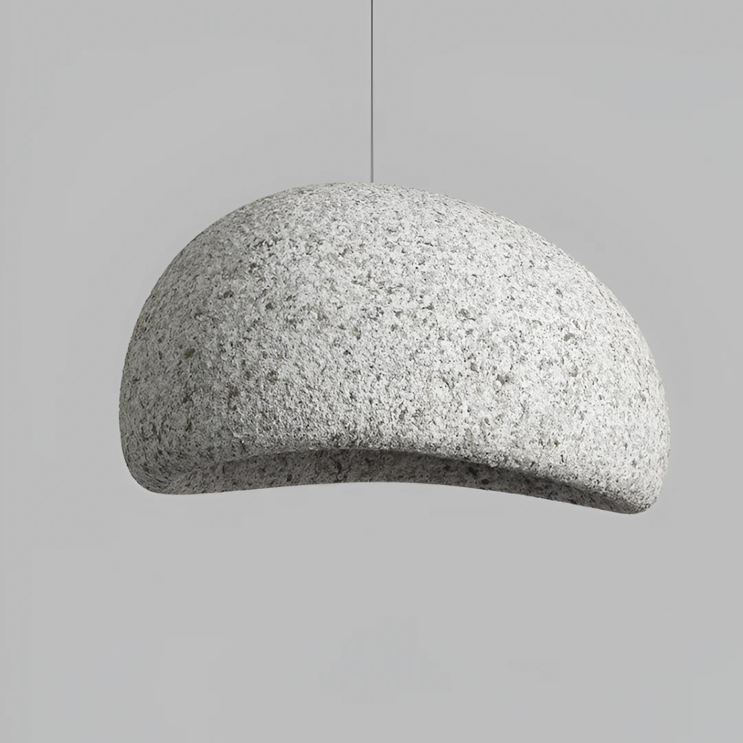 Scandinavische Wabi Sabi Glasvezel Hanglamp