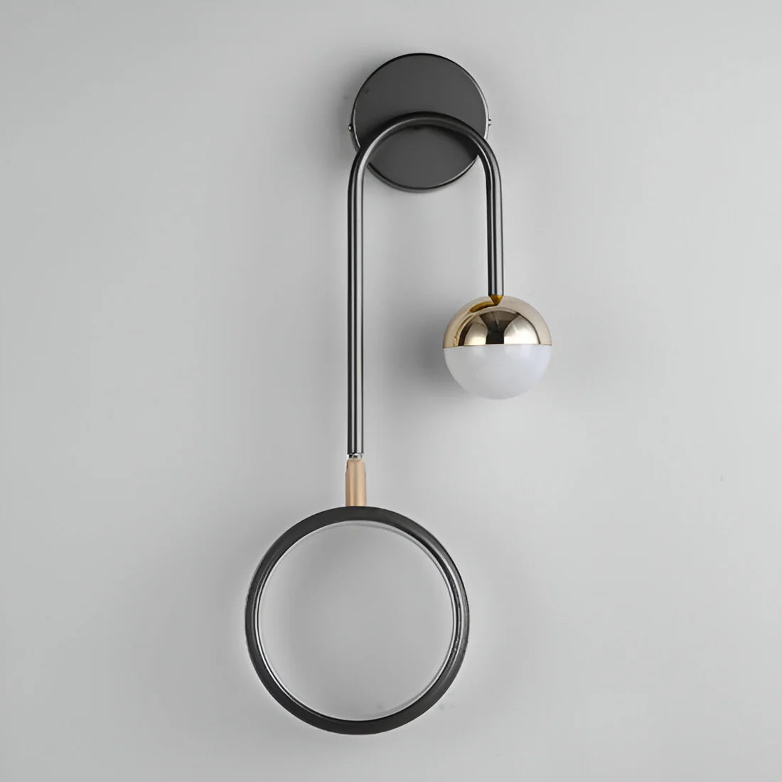 LED Nordic Rond Draaibaar Strijkijzer Wandlamp