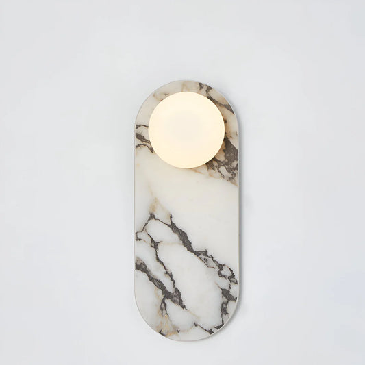 Frans Licht Luxe Marmeren Wandlamp