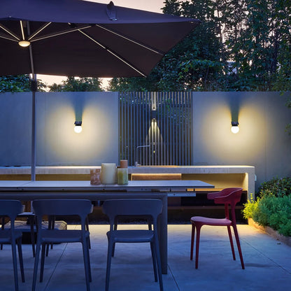 Sferische IP65 Buiten Zonne-Energie Wandlamp