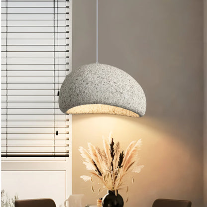 Scandinavische Wabi Sabi Glasvezel Hanglamp