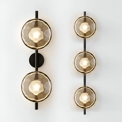 Nordic Ronde Ceto Glazen Wandlamp
