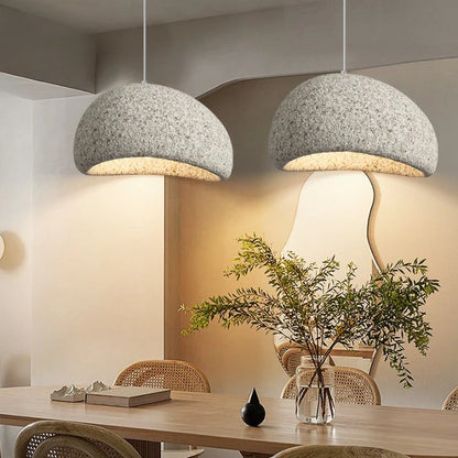Scandinavische Wabi Sabi Glasvezel Hanglamp