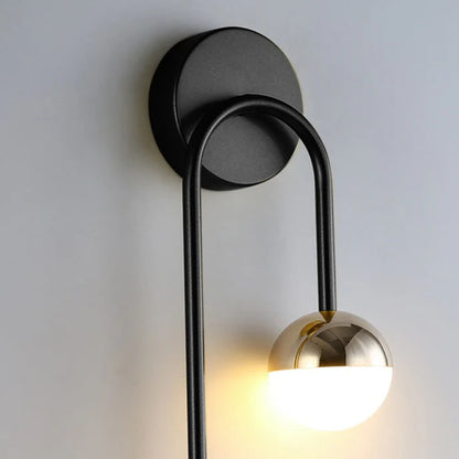 LED Nordic Rond Draaibaar Strijkijzer Wandlamp