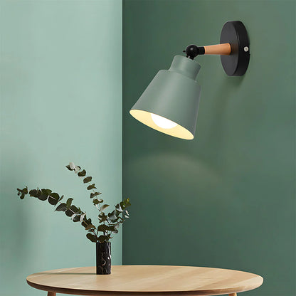 Kleurrijke Moderne Wandlamp met IJzeren Beugel
