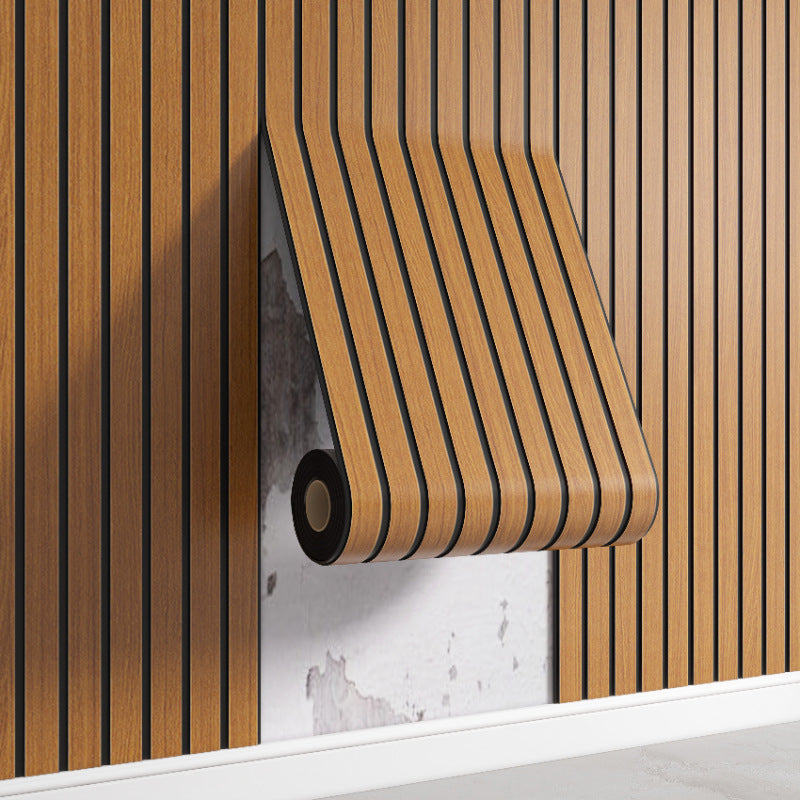 Wandpanelen Zelfklevend 3D Houtlook PVC Interieur Wandbekleding