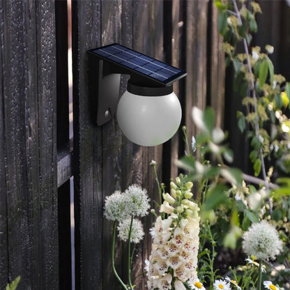 Sferische IP65 Buiten Zonne-Energie Wandlamp