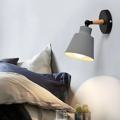 Kleurrijke Moderne Wandlamp met IJzeren Beugel