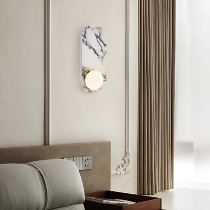 Frans Licht Luxe Marmeren Wandlamp