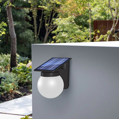Sferische IP65 Buiten Zonne-Energie Wandlamp