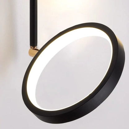 LED Nordic Rond Draaibaar Strijkijzer Wandlamp