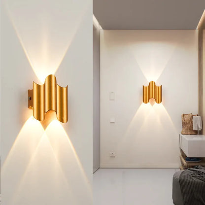 Moderne Aluminium LED Buiten Wandverlichting