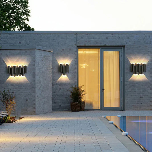 Moderne Aluminium LED Buiten Wandverlichting