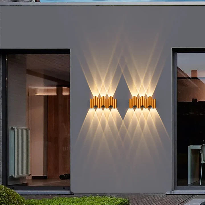 Moderne Aluminium LED Buiten Wandverlichting