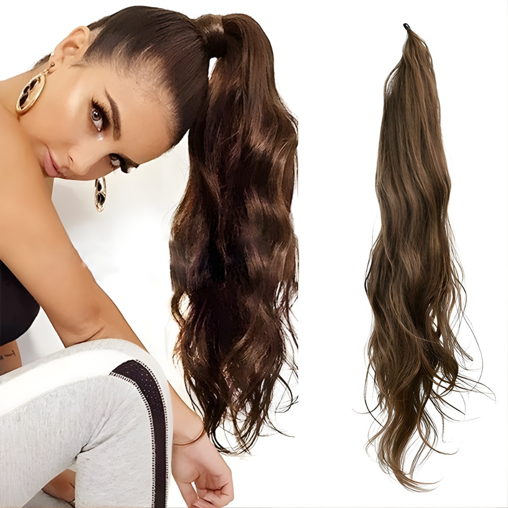 Paardenstaart Extension Clip In Haarstuk Lange Ponytail