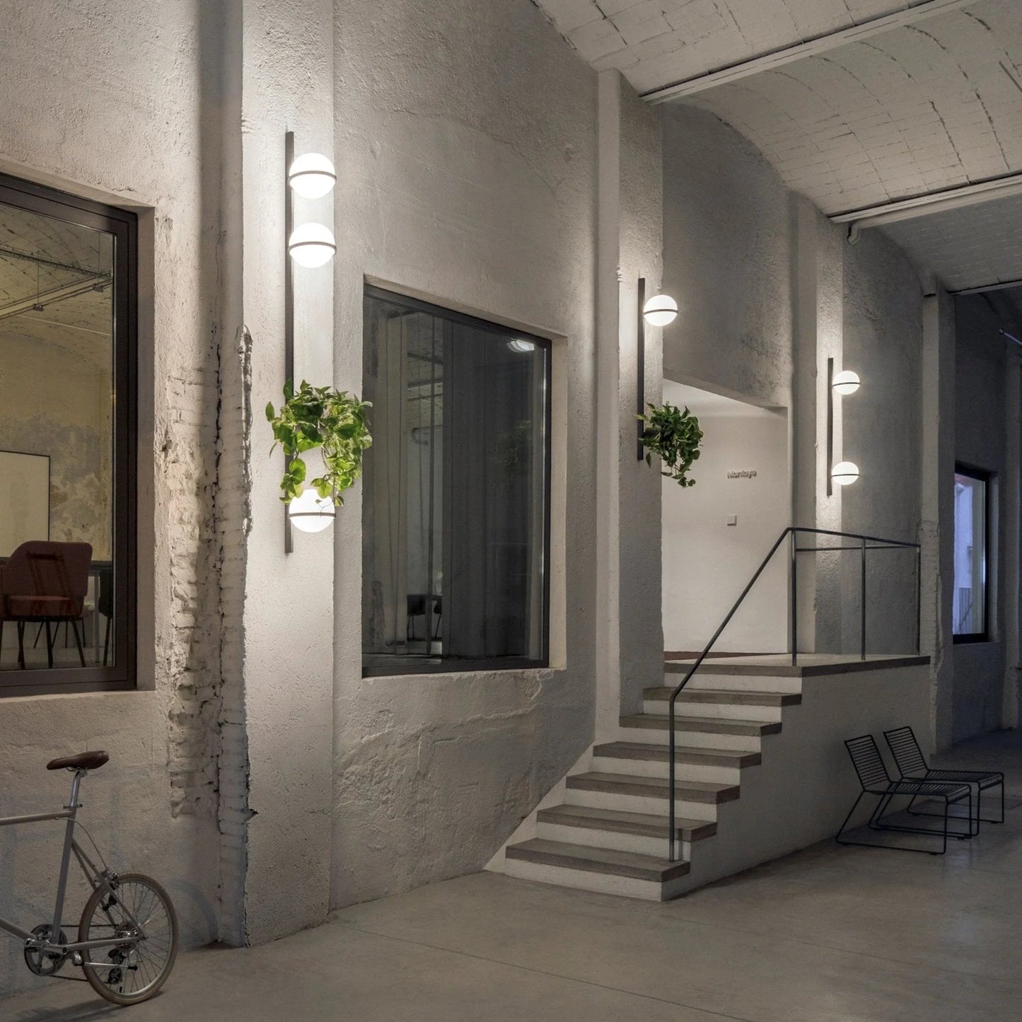 Moderne IP65 LED Binnen & Buiten Wandlamp