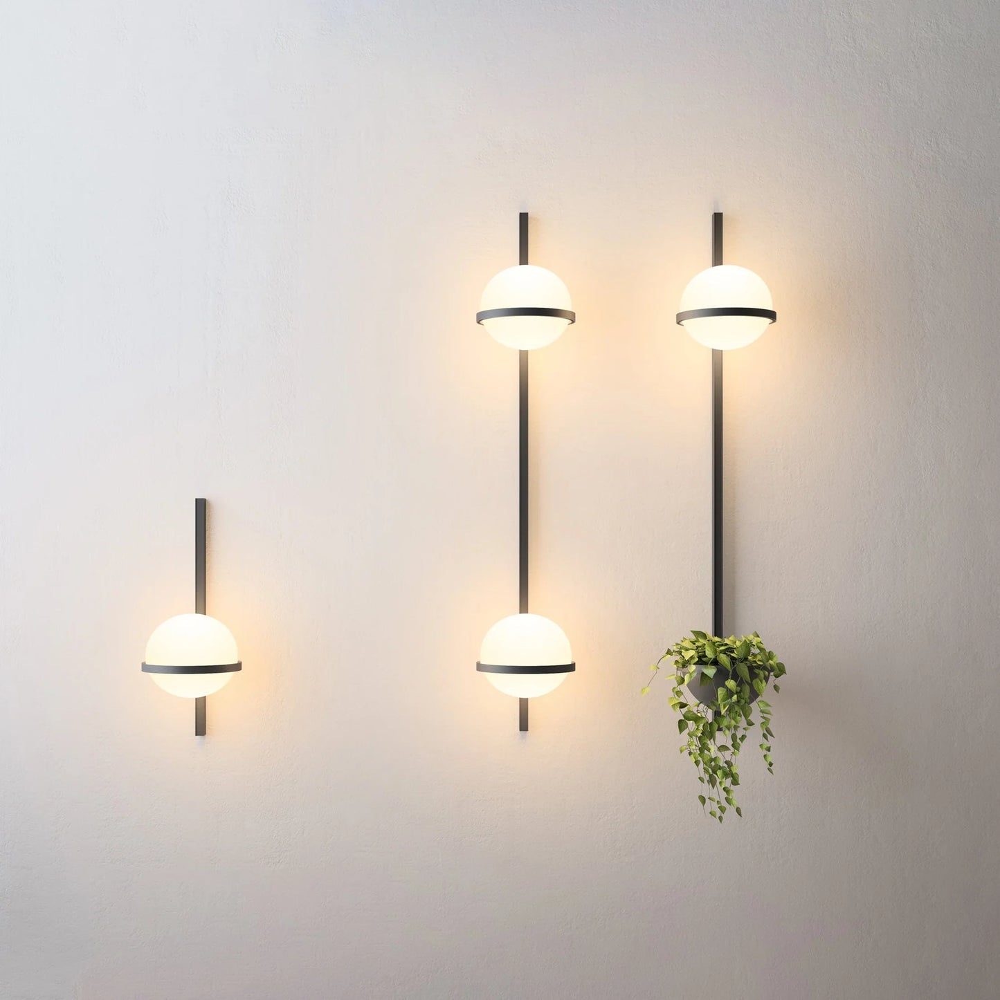 Moderne IP65 LED Binnen & Buiten Wandlamp