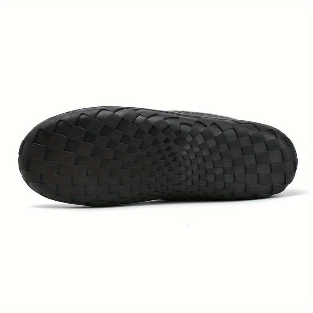 Pantoffels Heren Wol Warme Comfort Loafers Thuis