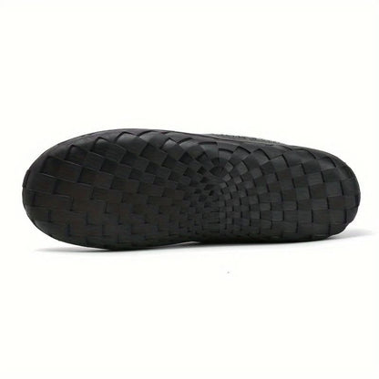 Pantoffels Heren Wol Warme Comfort Loafers Thuis