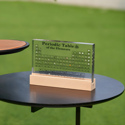 Periodiek Systeem Display Acryl Verlicht Educatief Decor