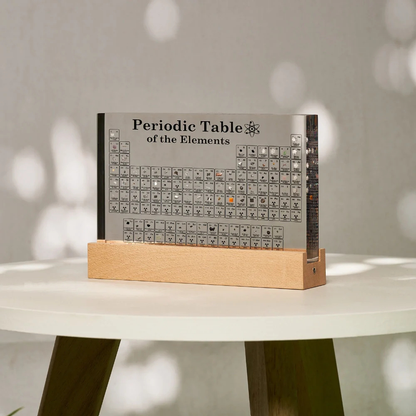 Periodiek Systeem Display Acryl Verlicht Educatief Decor
