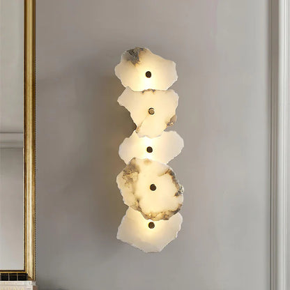 Petra Elegante Wandlamp met Alabaster Afwerking