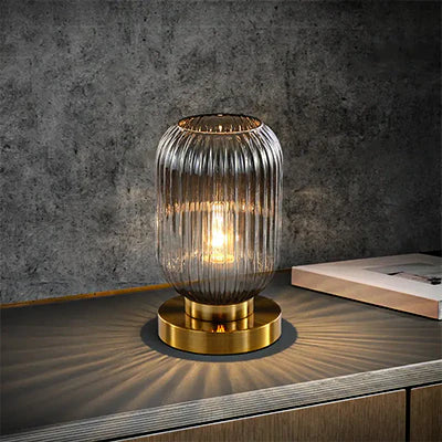 Nordic Design Tafellamp in Verfijnd Glas