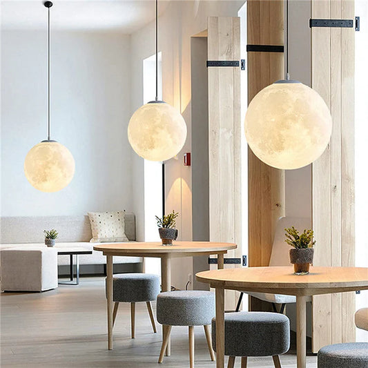LunaSphere Magische Maan of Galaxy Hanglamp