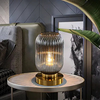 Nordic Design Tafellamp in Verfijnd Glas
