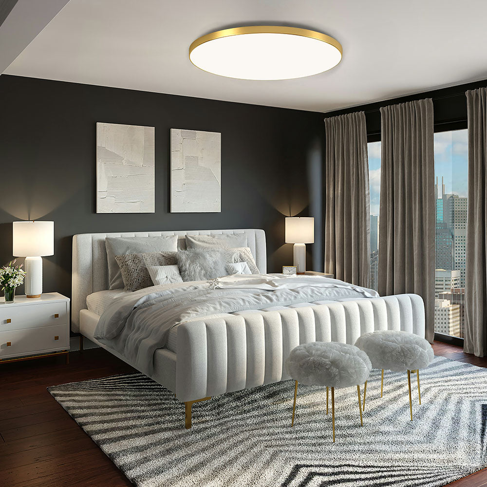 Plafondlamp Led Rond Modern Metaal Woonkamer Slaapkamer