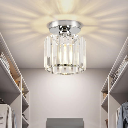 Plafondlamp Kristal Messing Moderne Hal Verlichting