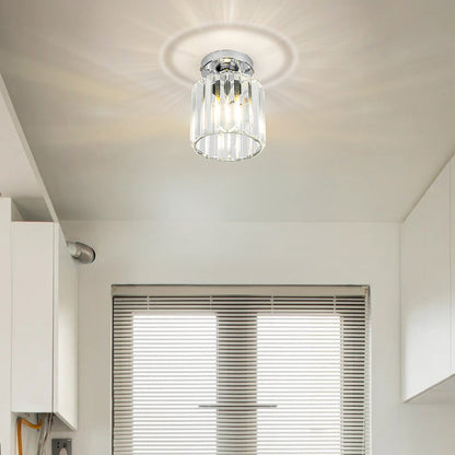 Plafondlamp Kristal Messing Moderne Hal Verlichting