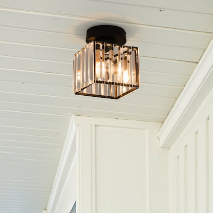 Plafondlamp Kristal Messing Moderne Hal Verlichting