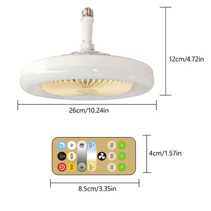 Plafondlamp Ventilator LED Dimbaar Modern