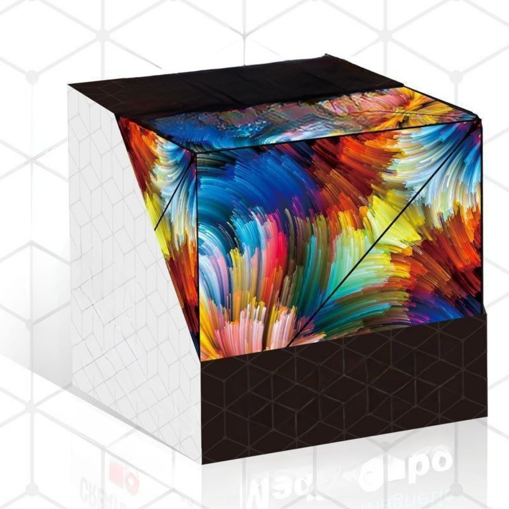 Puzzel Magnetische Vormveranderende Kunst Kubus