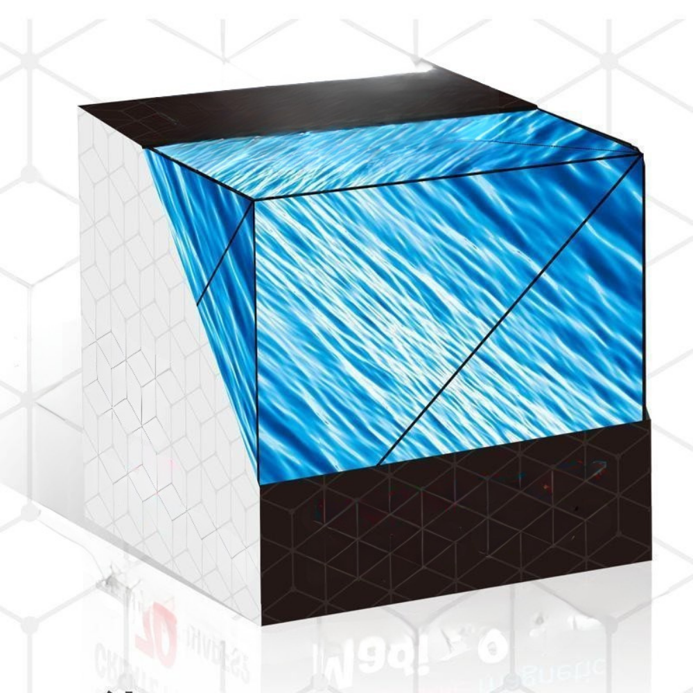 Puzzel Magnetische Vormveranderende Kunst Kubus