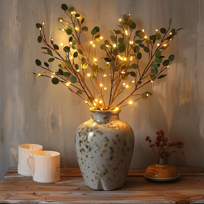 Fairy Light Olijftak & Kersenbloesem Tafellamp - Sfeervolle Natuurlijke Verlichting voor Elk Interieur