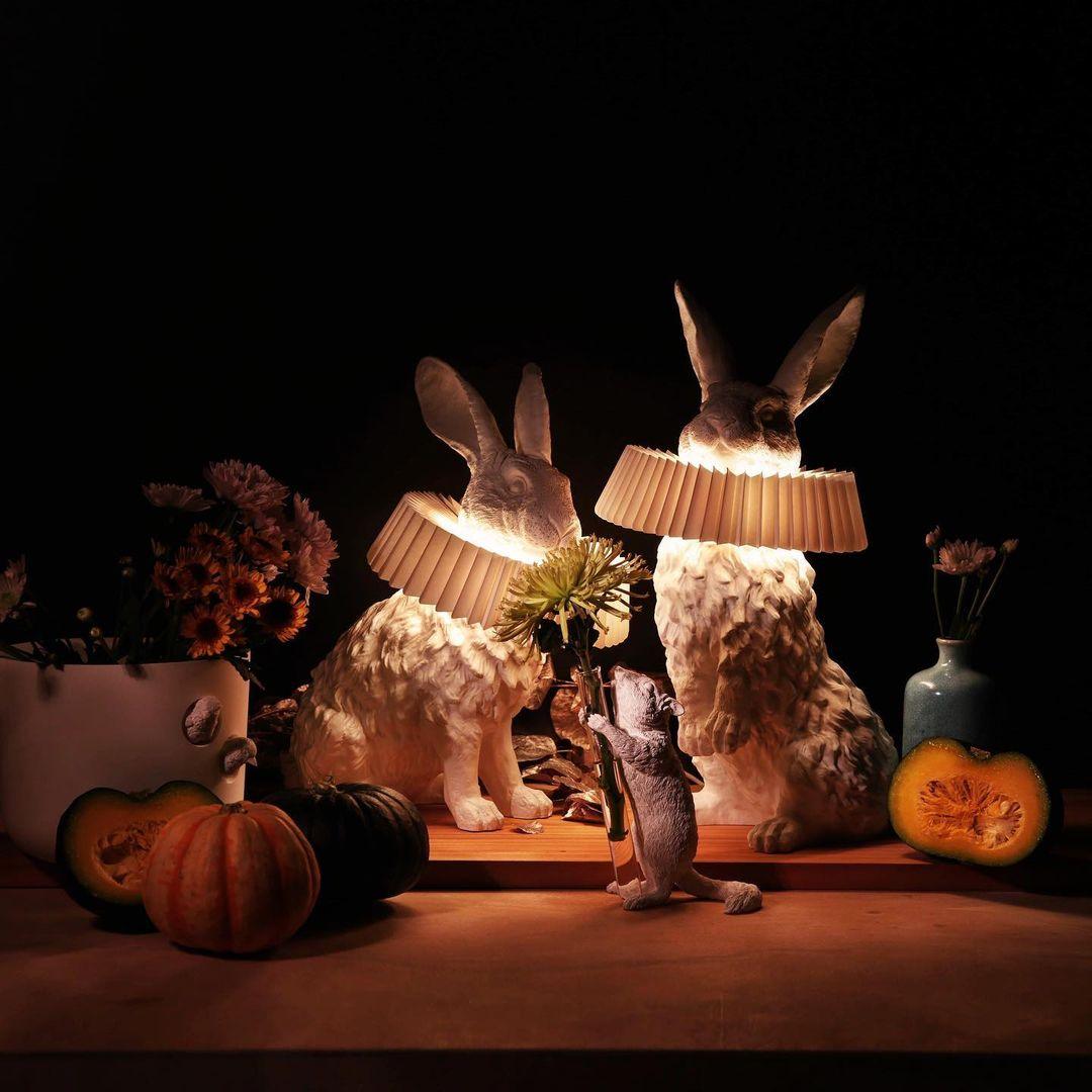 Artistiek Dierenontwerp Rabbit X Tafellamp
