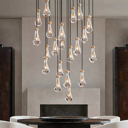 Raindrop Hanglamp – Luxe Kroonluchters met Waterdruppeldesign