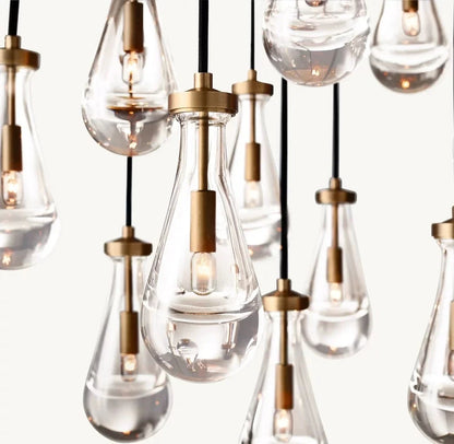 Raindrop Hanglamp – Luxe Kroonluchters met Waterdruppeldesign