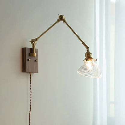 Rebell Zwenkarm Plug In Wandlamp