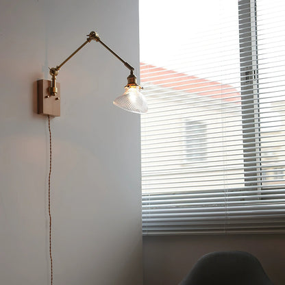 Rebell Zwenkarm Plug In Wandlamp